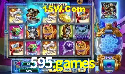 Biblioteca de slots populares na 595.games